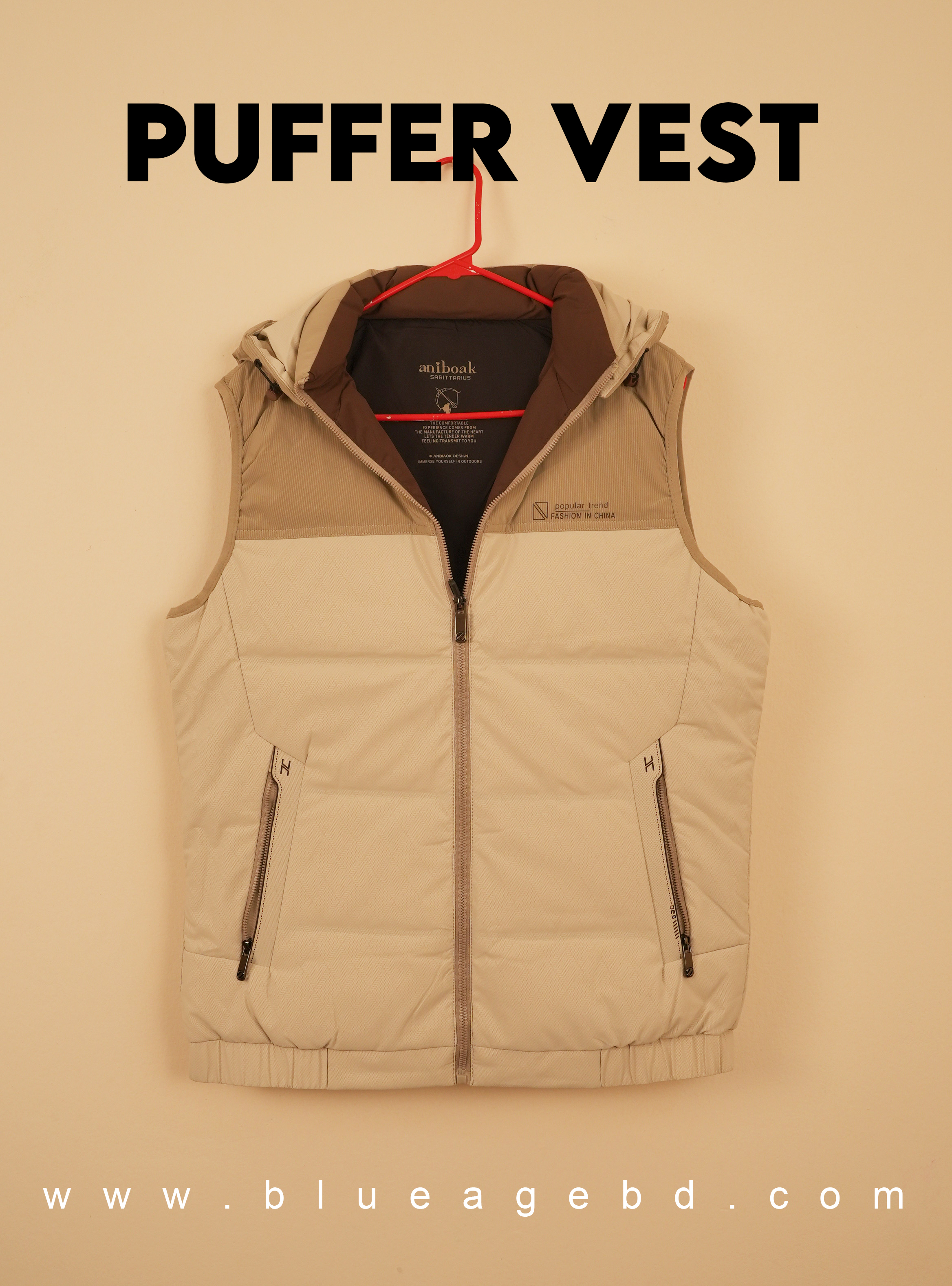 Mens Puffer Vest